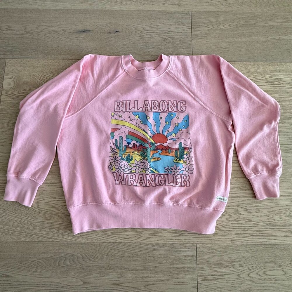 Women's Wrangler x Billabong On The Rise Sweatshirt - Large